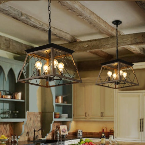 Farmhouse Chandelier 4 Lights Vintage Antique Chandelier Lamps -no Bulbs-Unusable Platform - Temu
