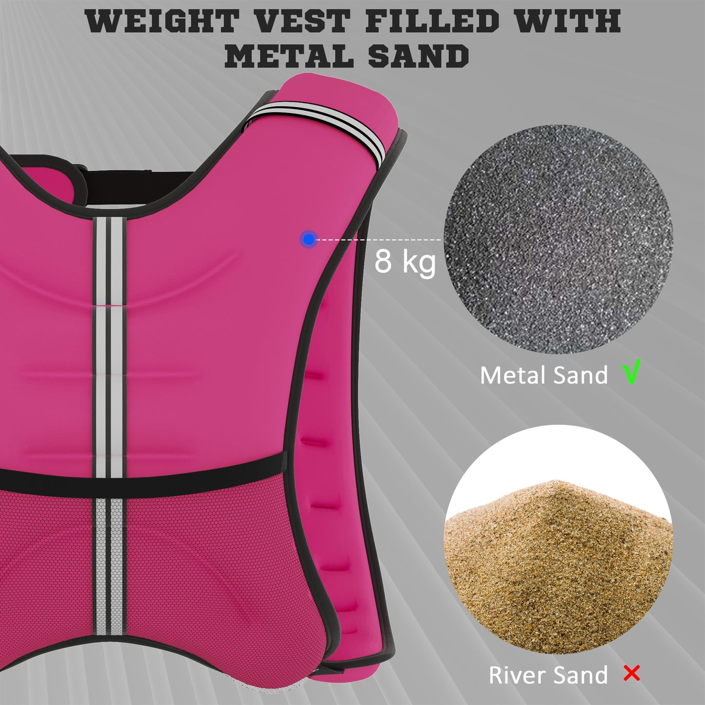 Body Weighted Vest with Pocket